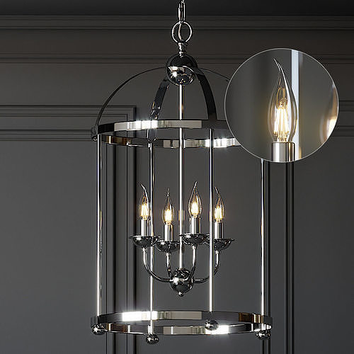 Ballard Designs Breakers 4-Light Lantern 3D model