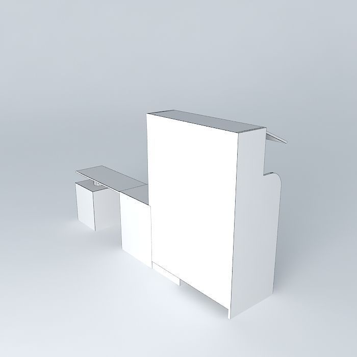 Desktop modules 3D model_3