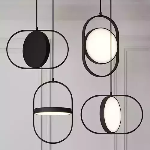 Moon-Inspired Pendant Light by Elina Ulvio