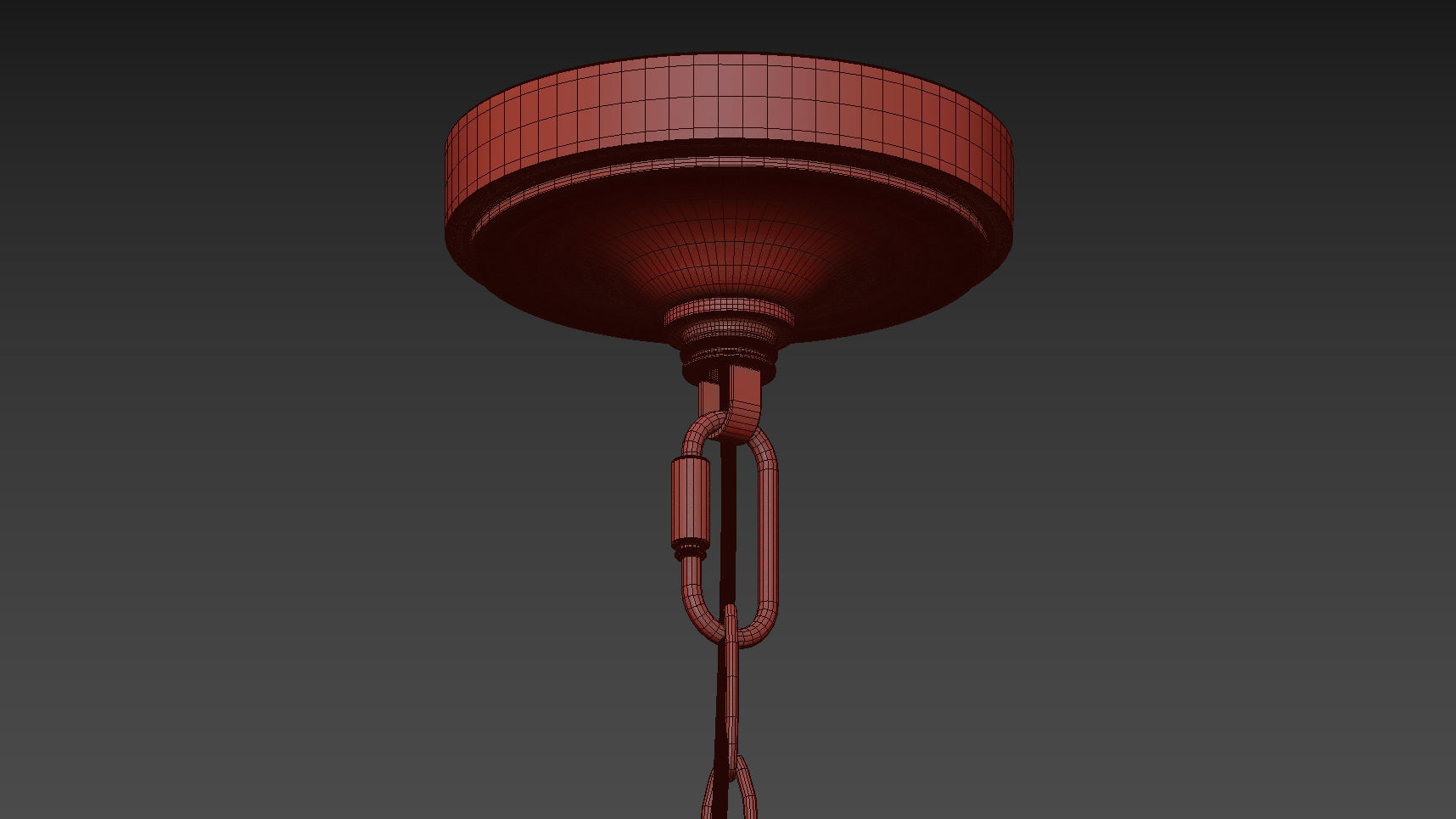 Chapman and Meyers Mykonos Light Small Chandelier 3D model_1