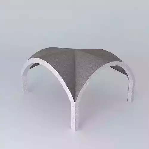 Domed structure 3D model