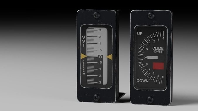 F16 Vertical Velocity Indicator -VVI 3D model