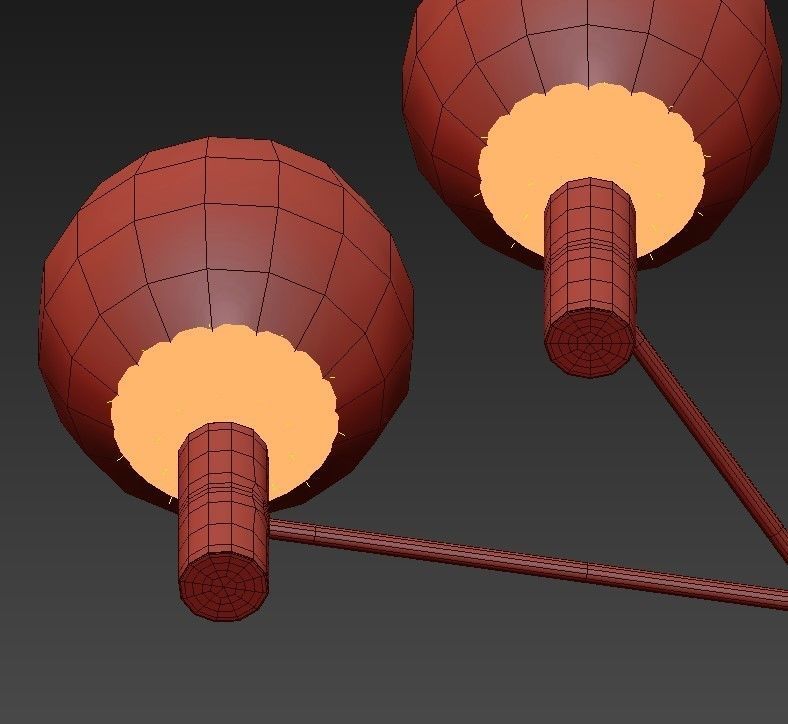 Helix Chandelier 3D model_5