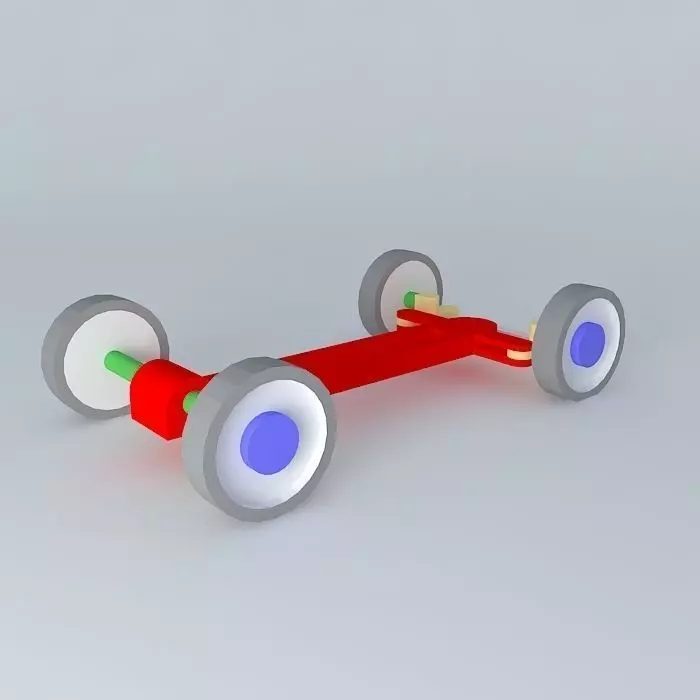 prototype toy car 3D model_0