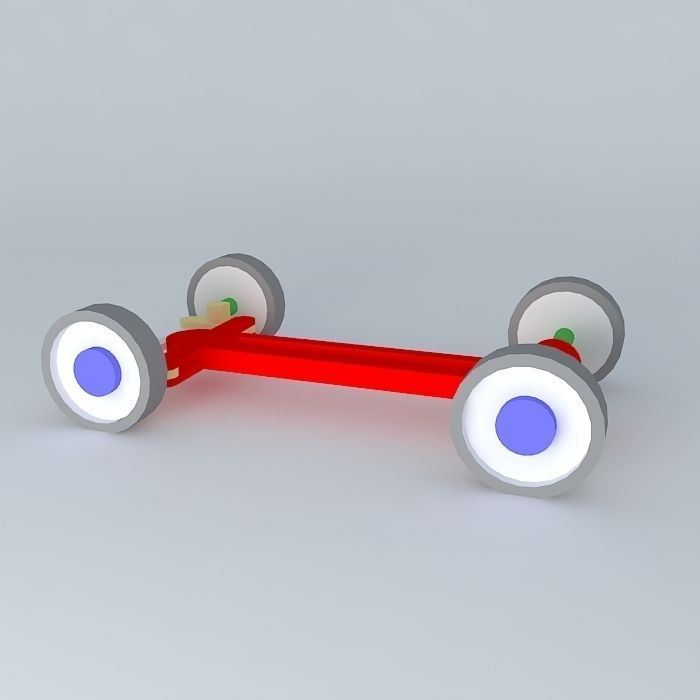 prototype toy car 3D model_1