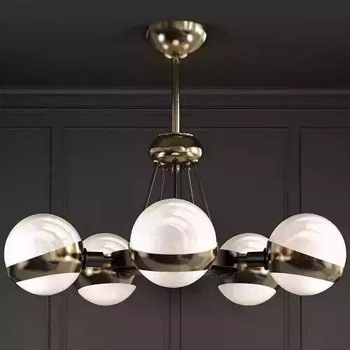 Hold Ball Brass Chandelier 5