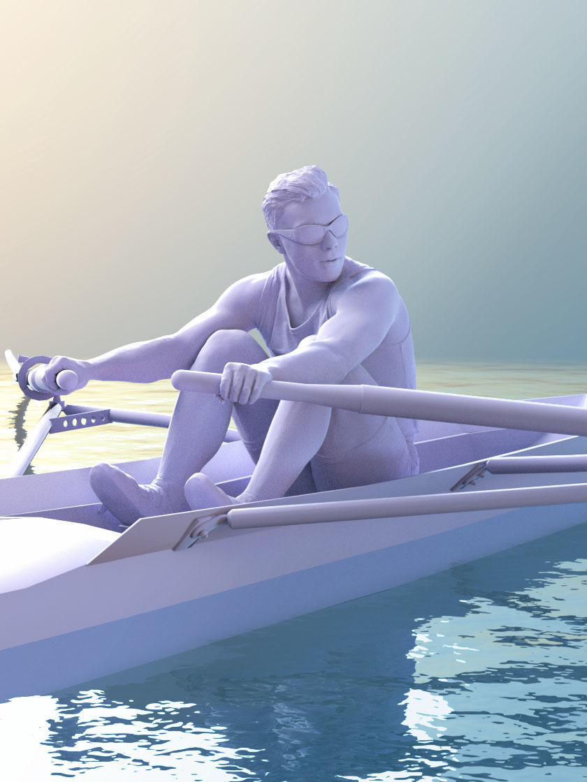 Robb 10776 - Rowing Athlete 3D model_3
