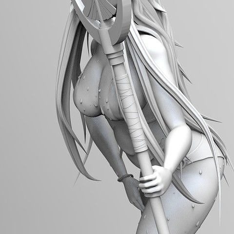 Athena Sasha Saint Seiya Lost Canvas Summer 3D print model