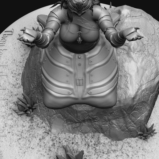 Fire Keeper x2 Dark Souls 3D print model_2