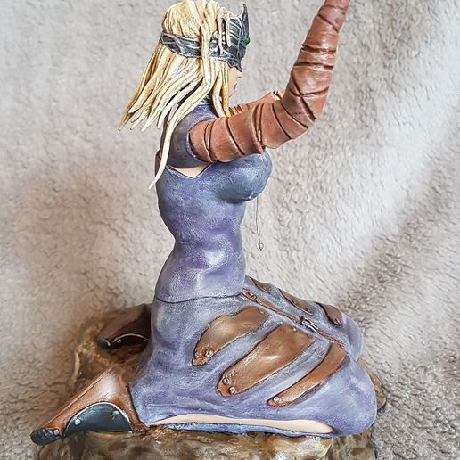 Fire Keeper x2 Dark Souls 3D print model_5