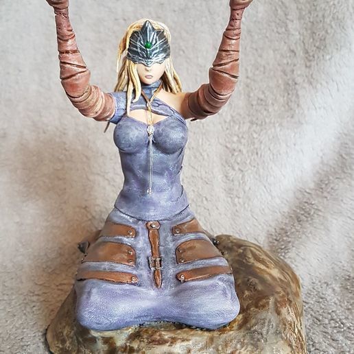 Fire Keeper x2 Dark Souls 3D print model_4
