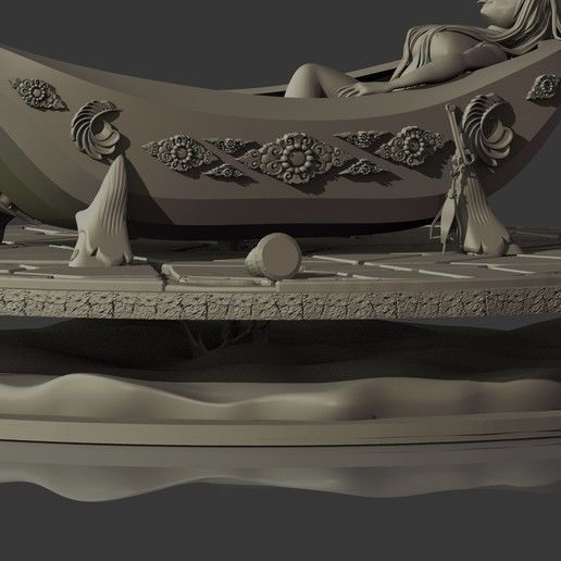 Elizabeth Bathory Miniature Bloody Countess 3D print model_2