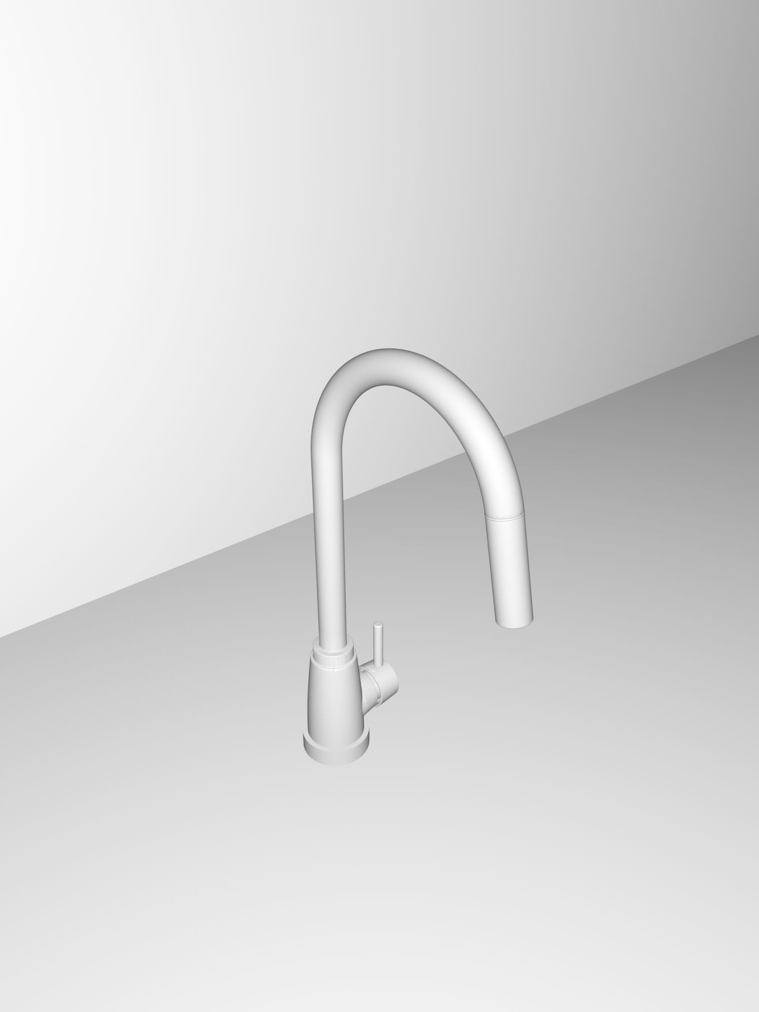 interior design bathroom taps 3D model_3