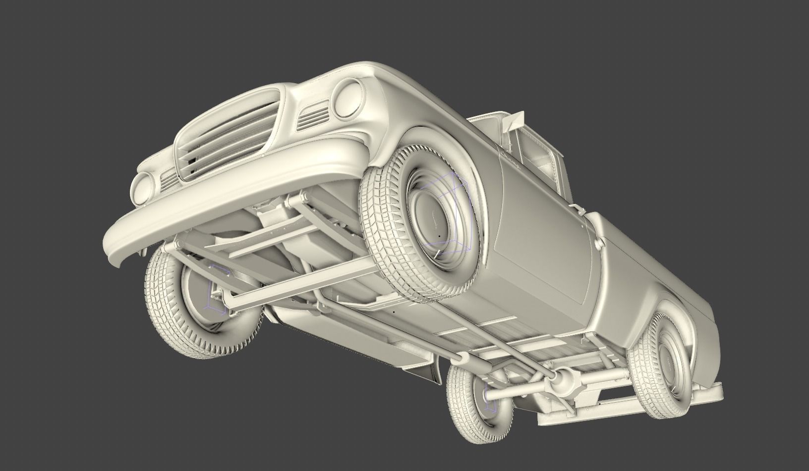 STUDEBAKER CHAMP 1964 3D model_28