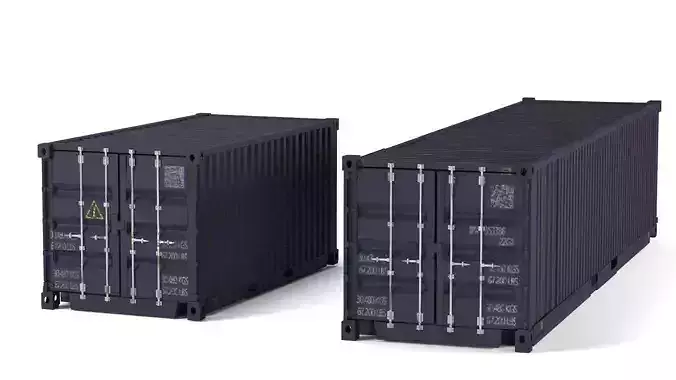 Container ruined cargo PBR