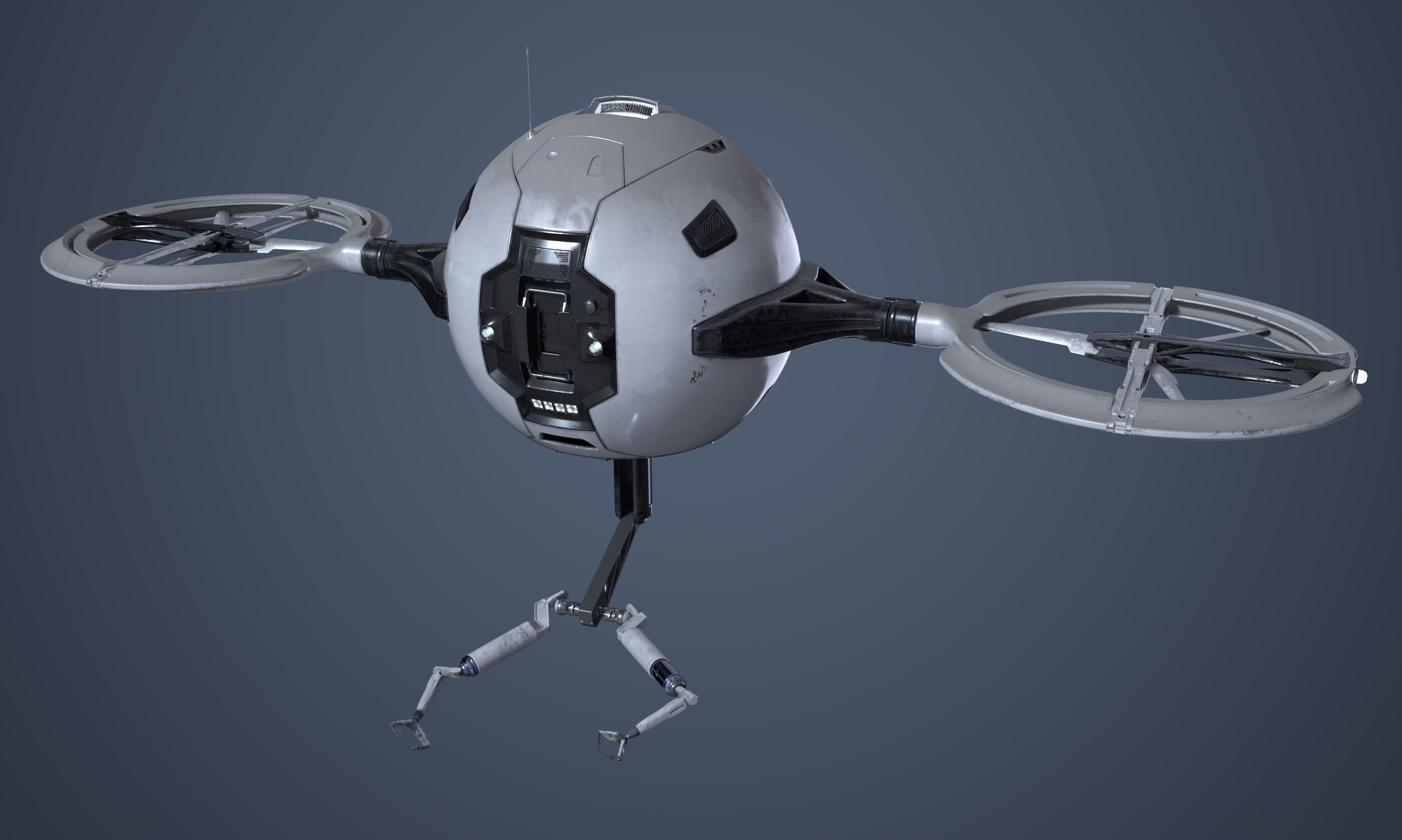 Maintenance Drone Mk1 Pack 3D model_16