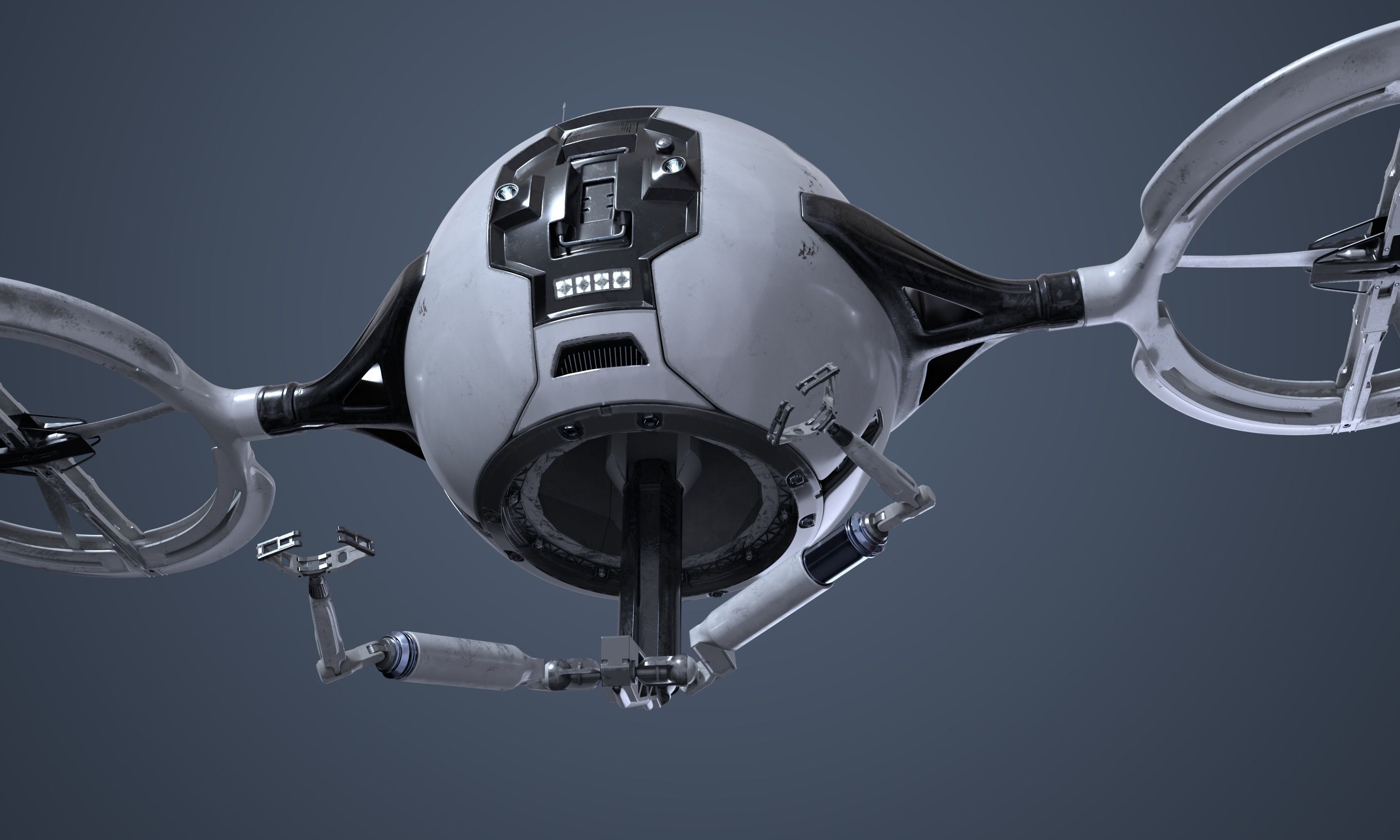 Maintenance Drone Mk1 Pack 3D model_17