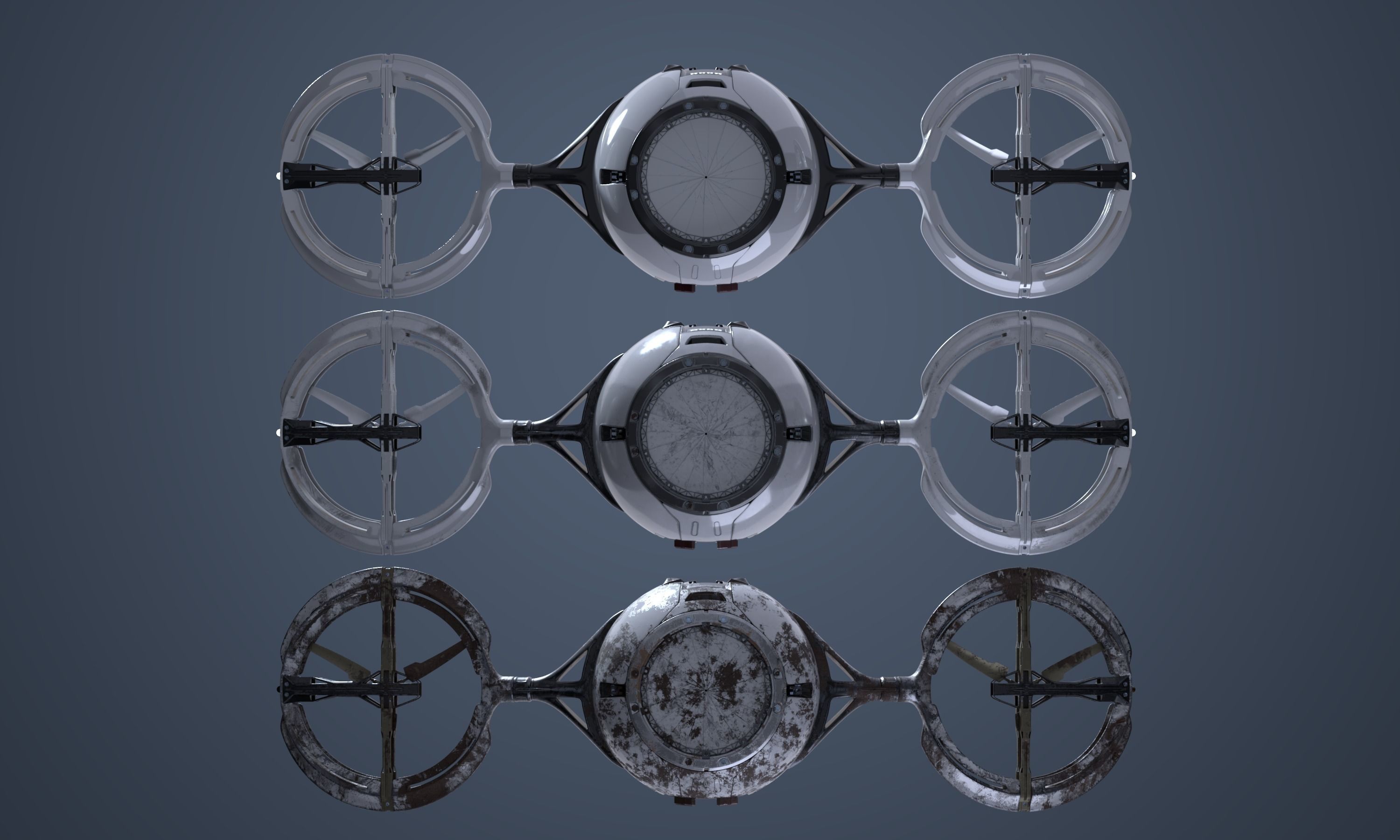 Maintenance Drone Mk1 Pack 3D model_4