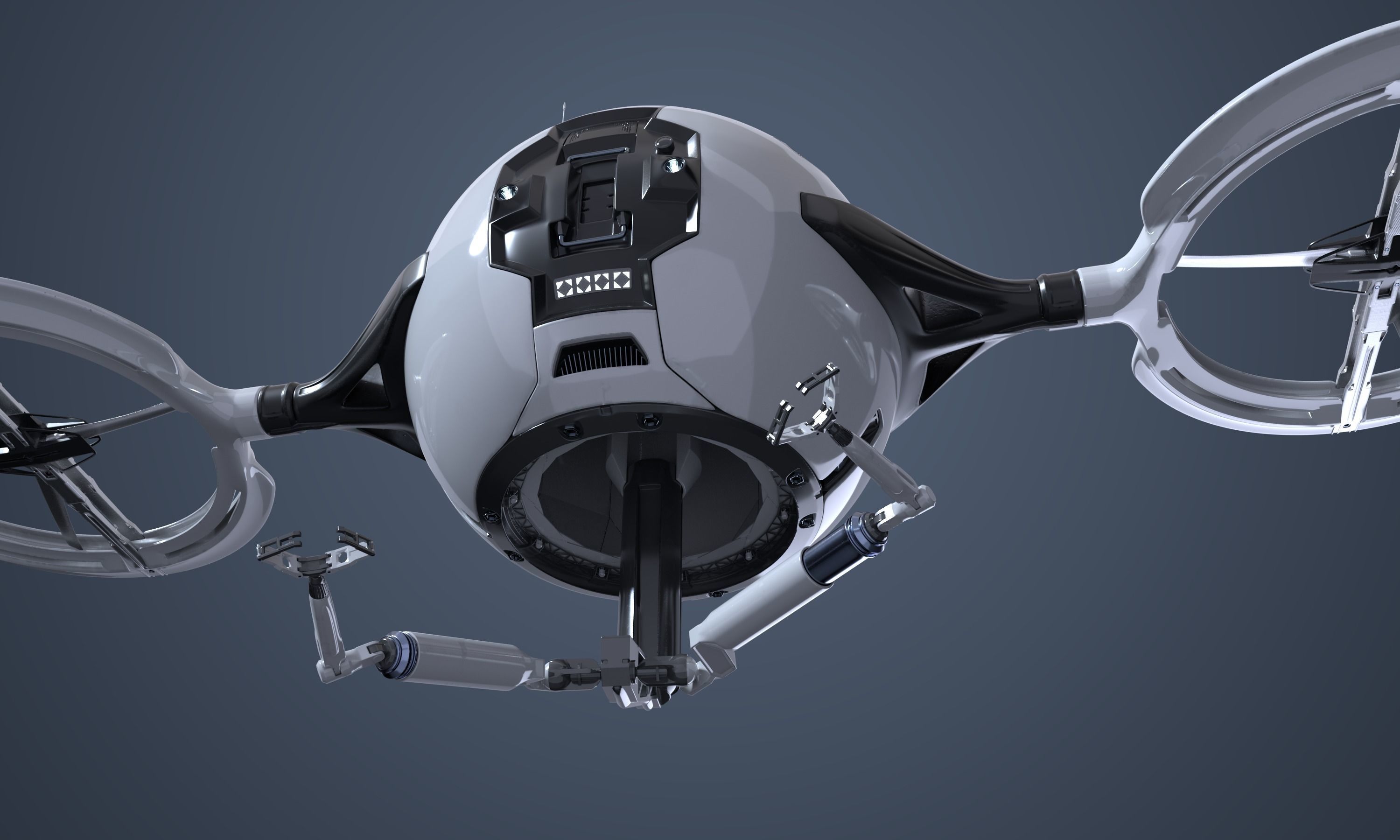 Maintenance Drone Mk1 Pack 3D model_10