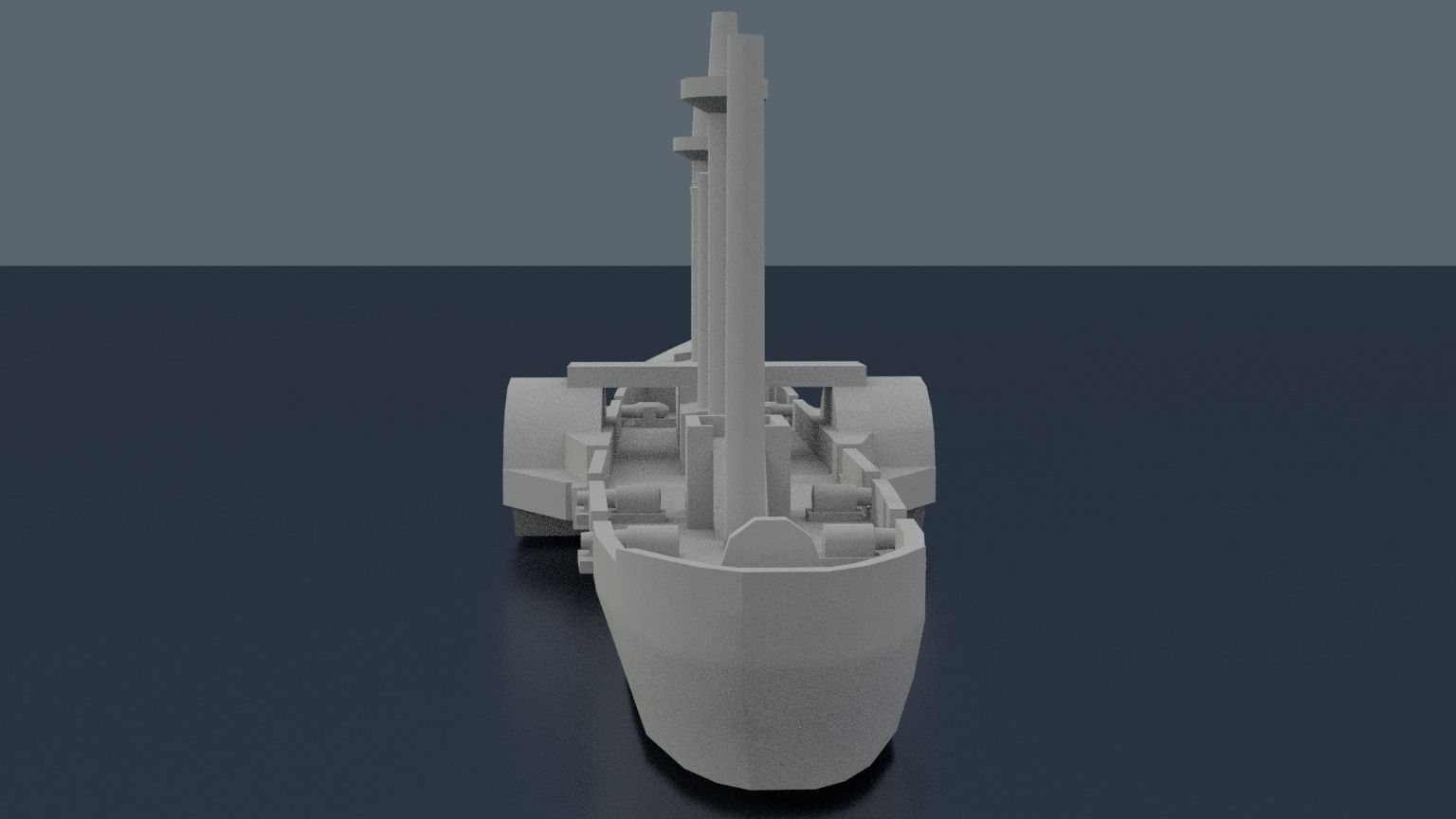 Paraguayan Steam Tacuari 3D print model_14