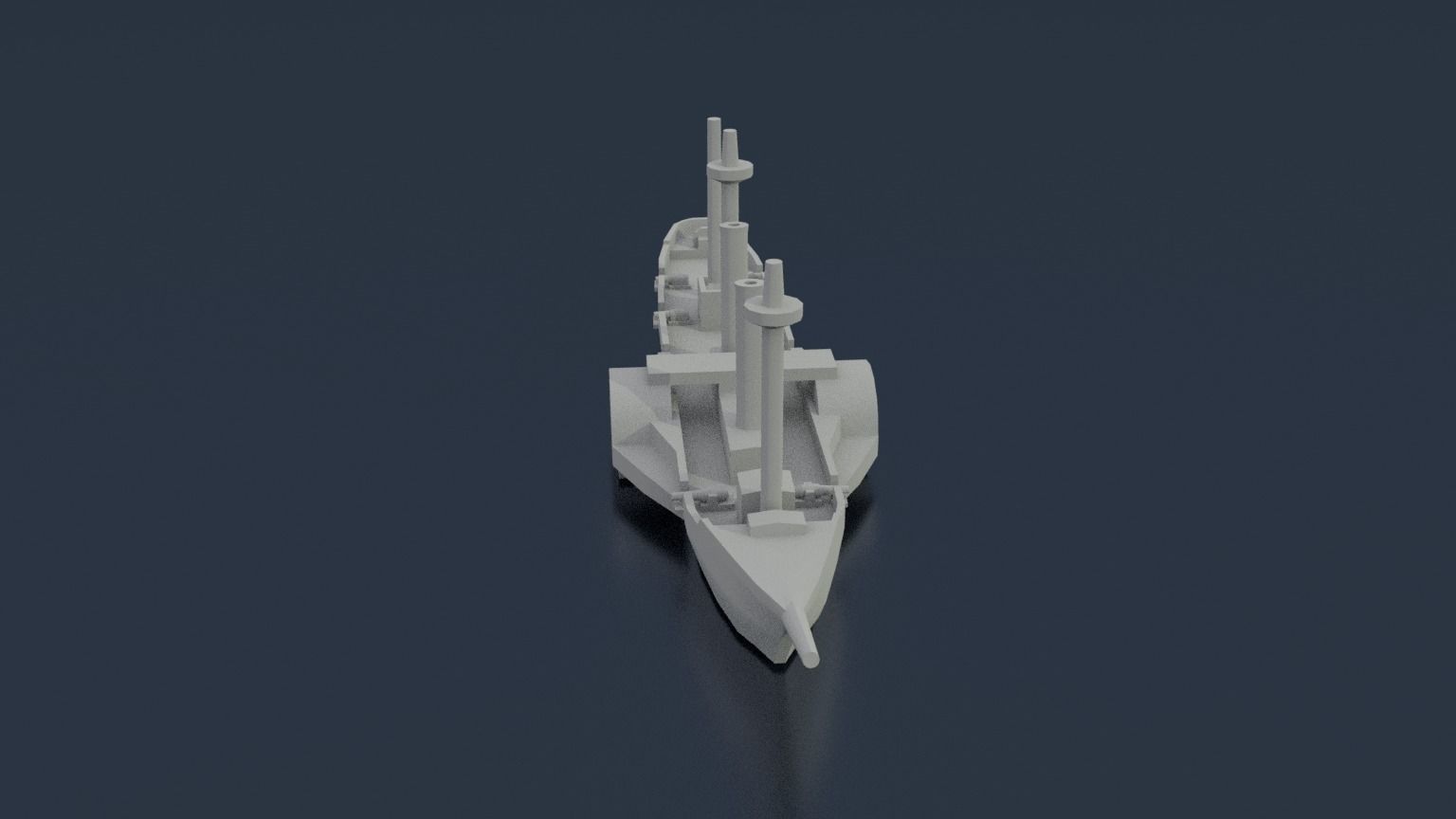 Paraguayan Steam Tacuari 3D print model_10