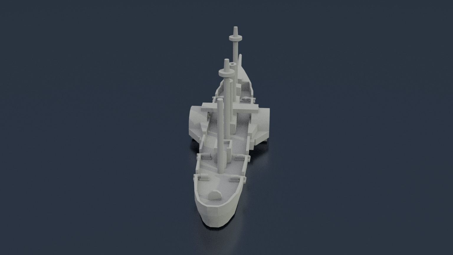 Paraguayan Steam Tacuari 3D print model_6