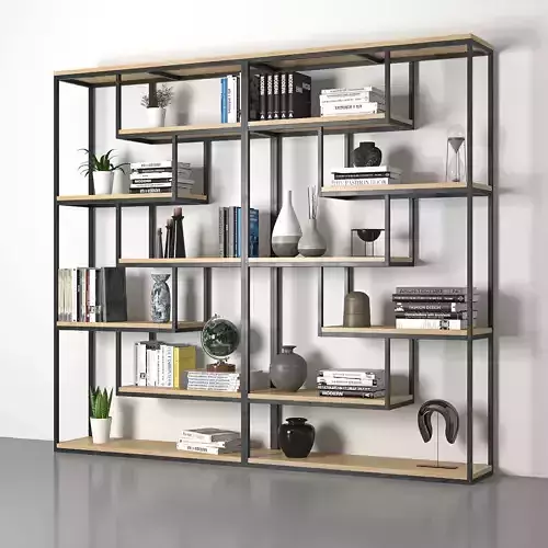  shelving loft 3D model