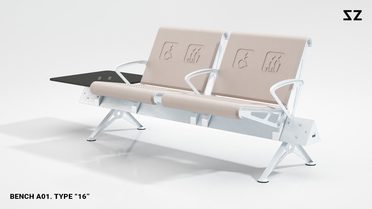 BENCH A01 PACKAGE 3D model_81