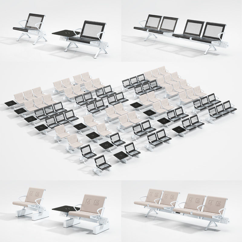 BENCH A01 PACKAGE 3D model_65