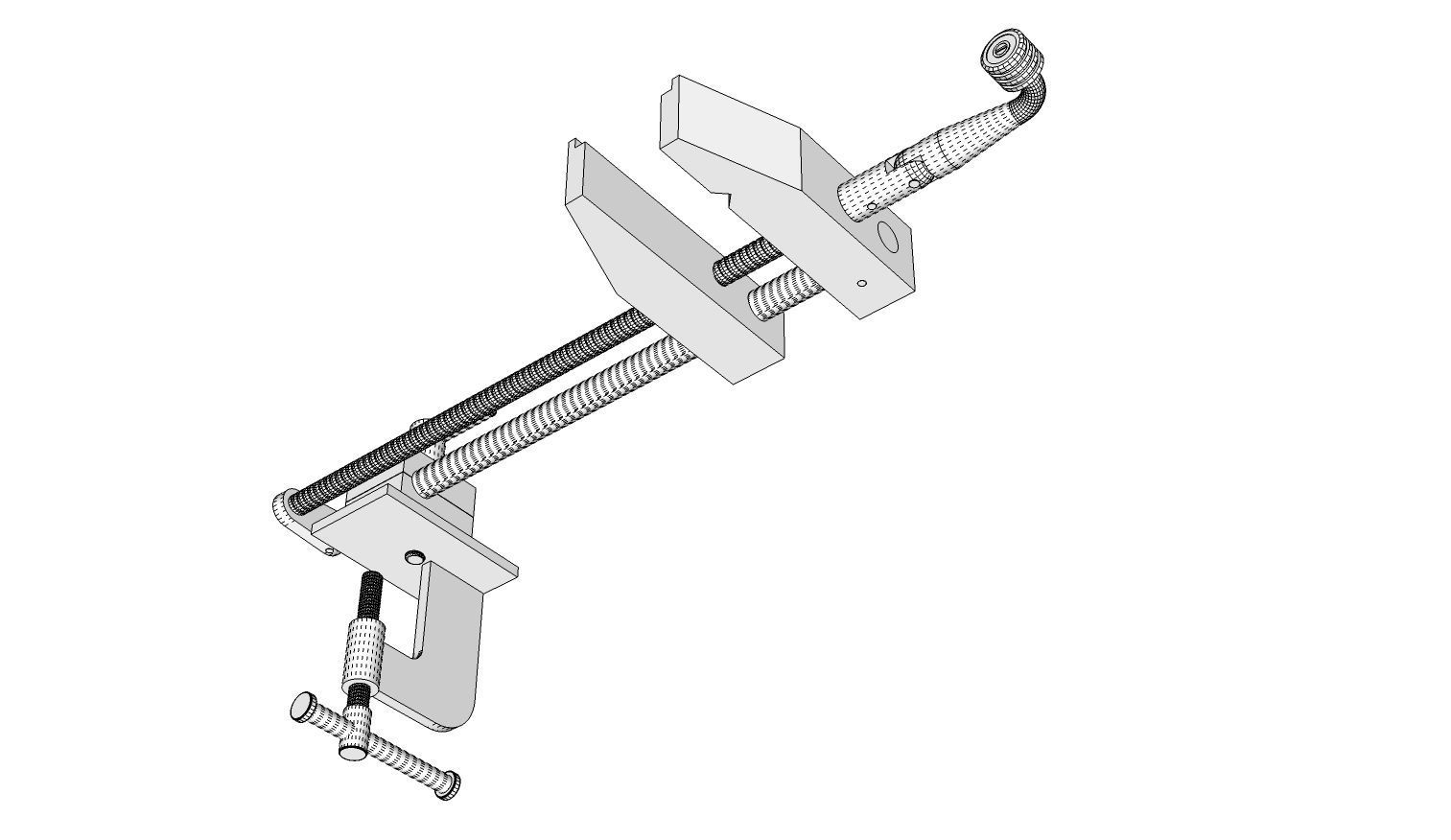 Float Lock Vise 3D model_17