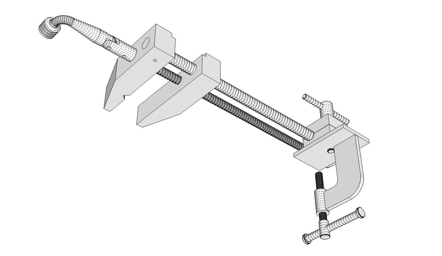 Float Lock Vise 3D model_18