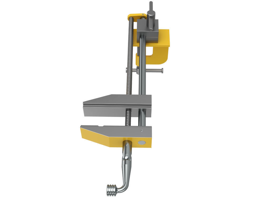 Float Lock Vise 3D model_7