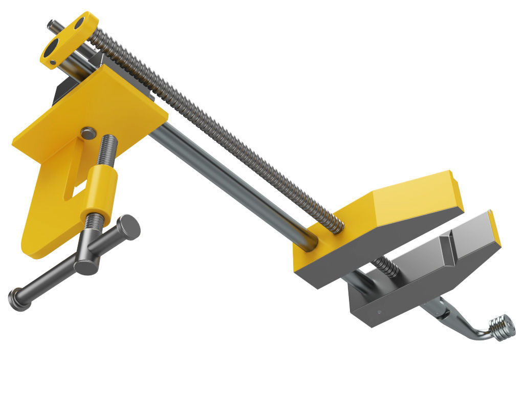Float Lock Vise 3D model_10