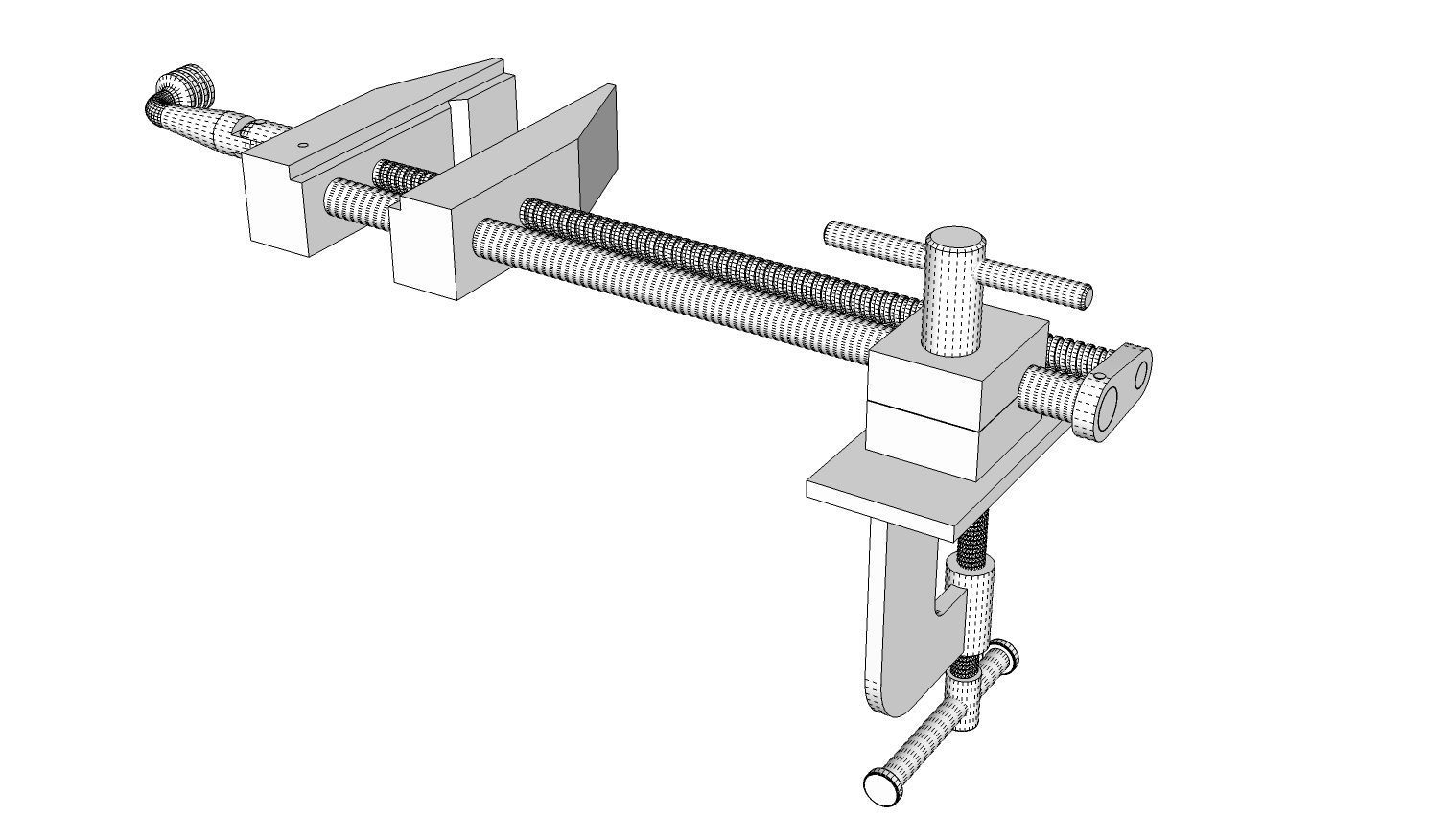 Float Lock Vise 3D model_14