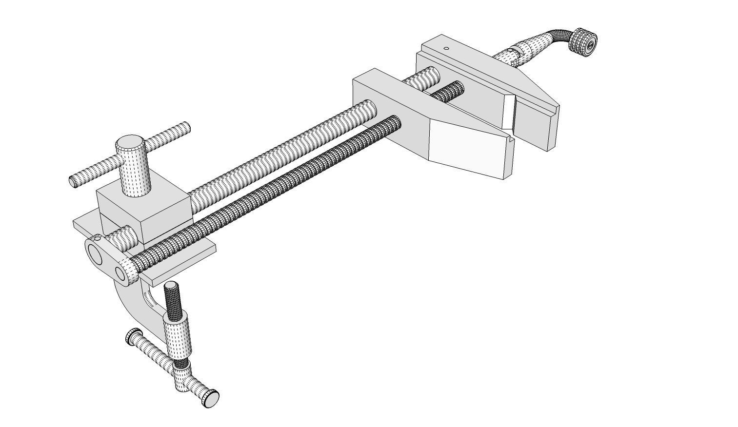 Float Lock Vise 3D model_15