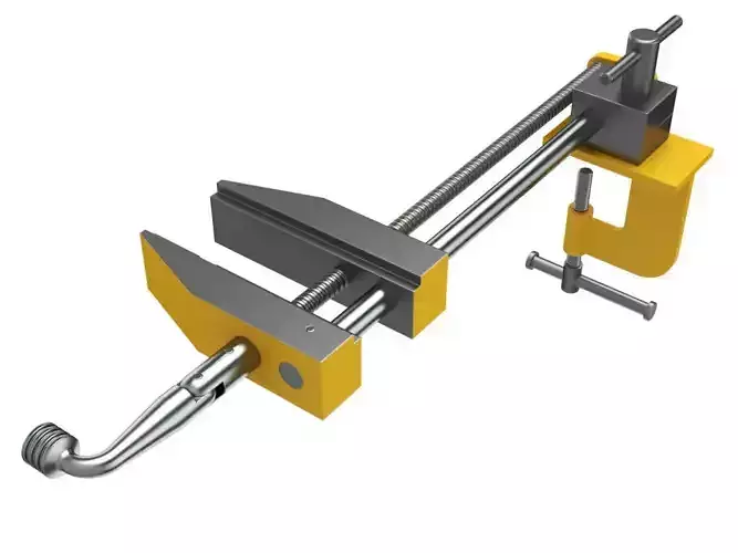 Float Lock Vise 3D model
