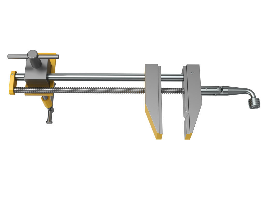 Float Lock Vise 3D model_11