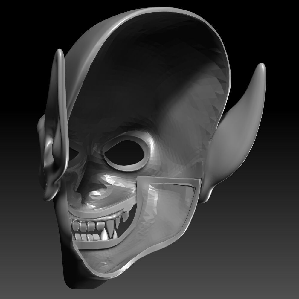 Hobgoblin Mask 3D Printable Model 3D print model_11