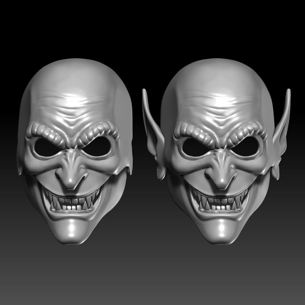 Hobgoblin Mask 3D Printable Model 3D print model_1