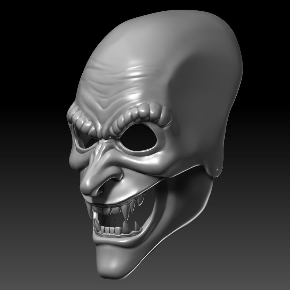 Hobgoblin Mask 3D Printable Model 3D print model_3
