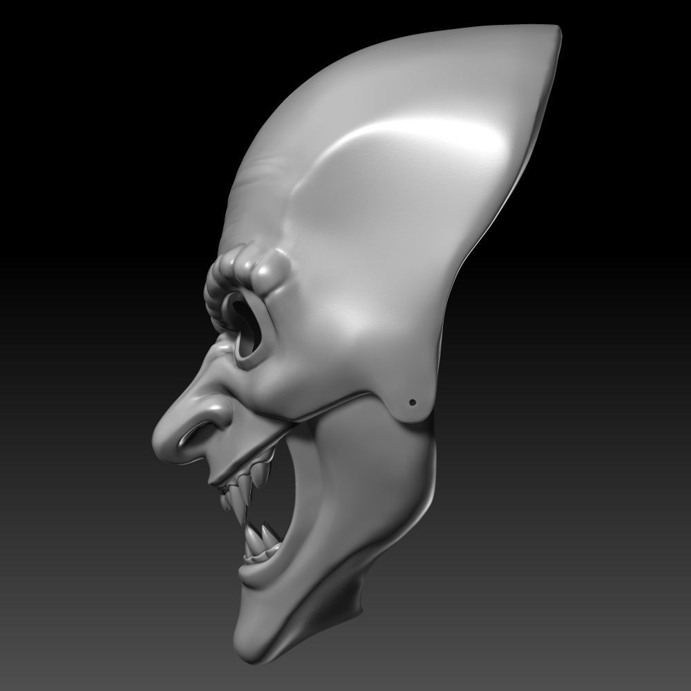 Hobgoblin Mask 3D Printable Model 3D print model_4