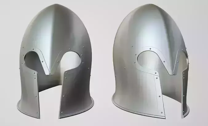 Barbuta helmet - Solidworks