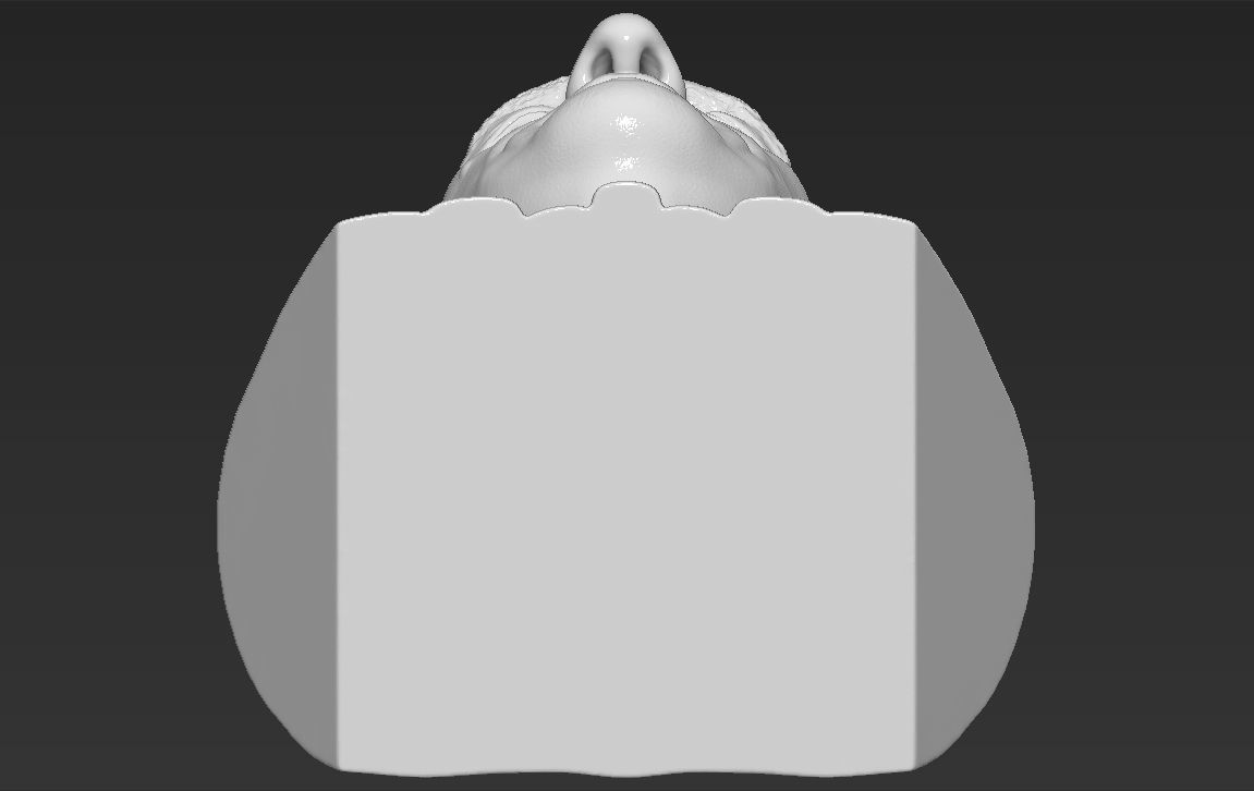 Robert De Niro bust ready for full color 3D printing 3D print model_38