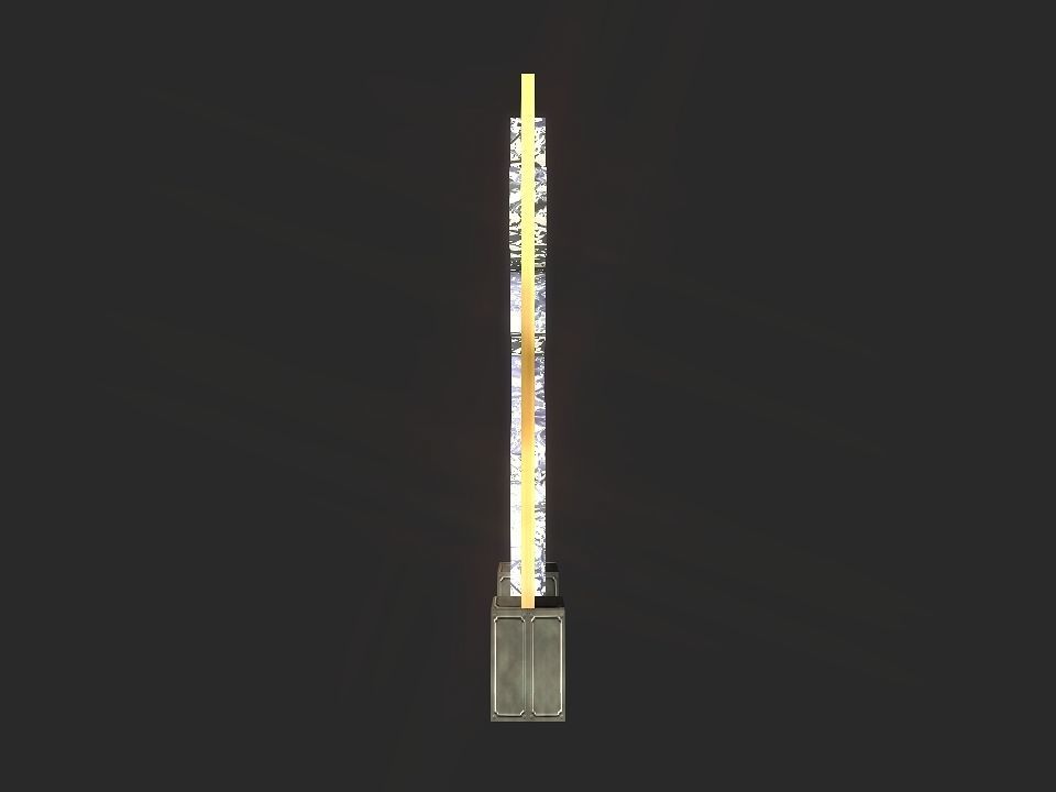 2d 3d Pegasus stand decoration Low-poly 3D model_19