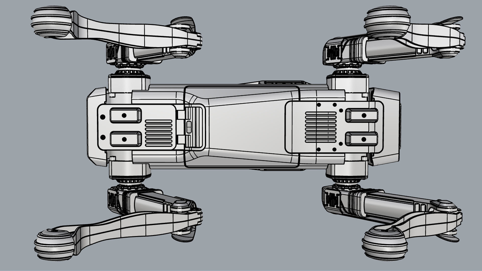 Boston Dynamics Spot Black 3D model_21