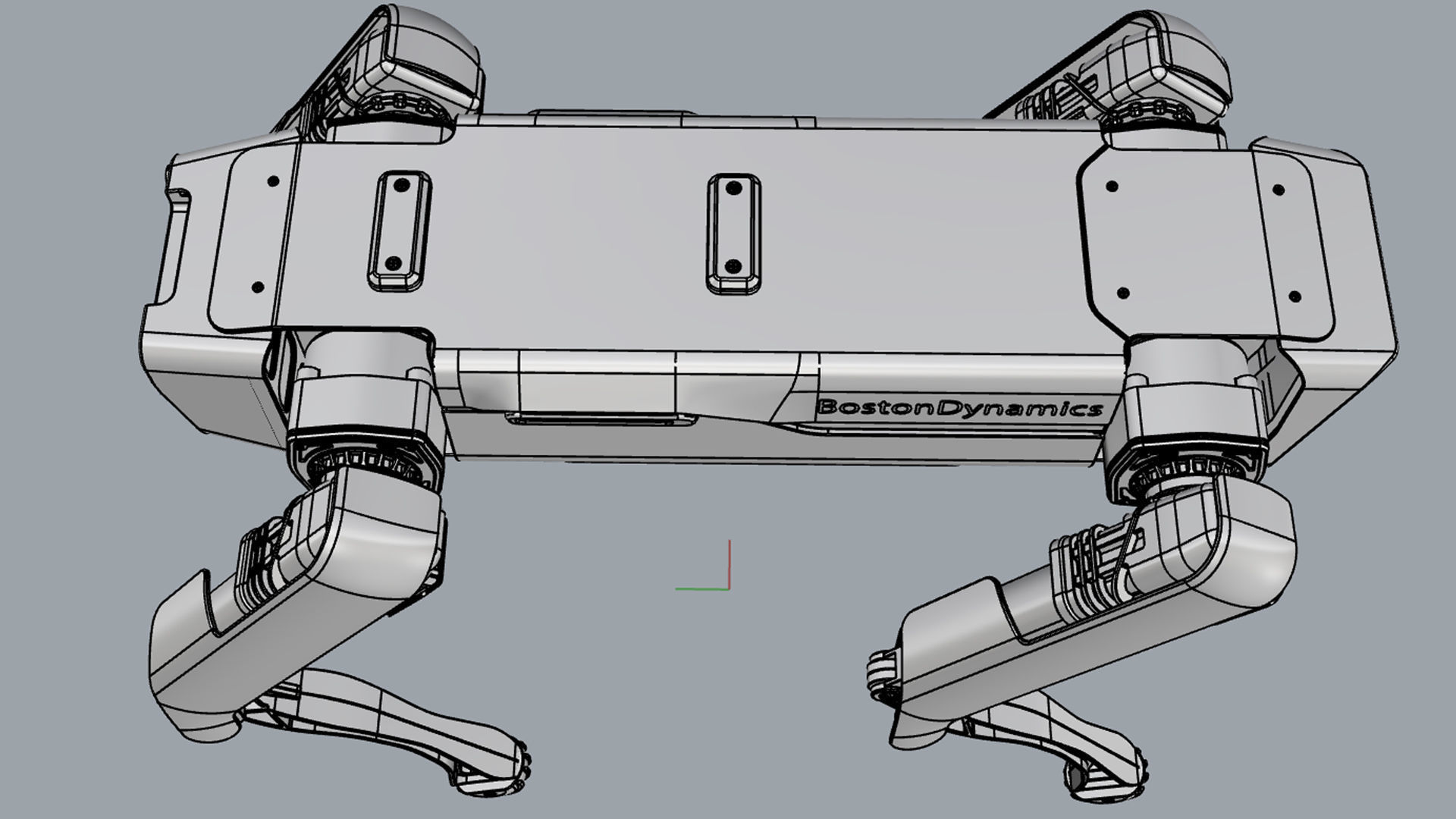 Boston Dynamics Spot Black 3D model_20