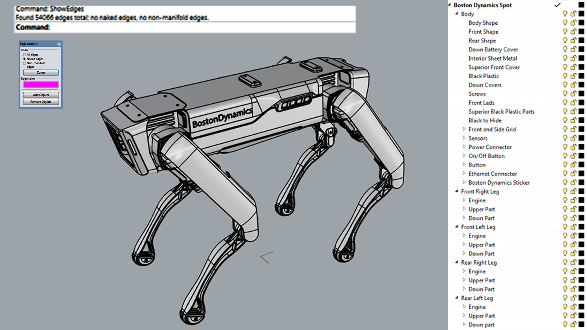 Boston Dynamics Spot Black 3D model_15
