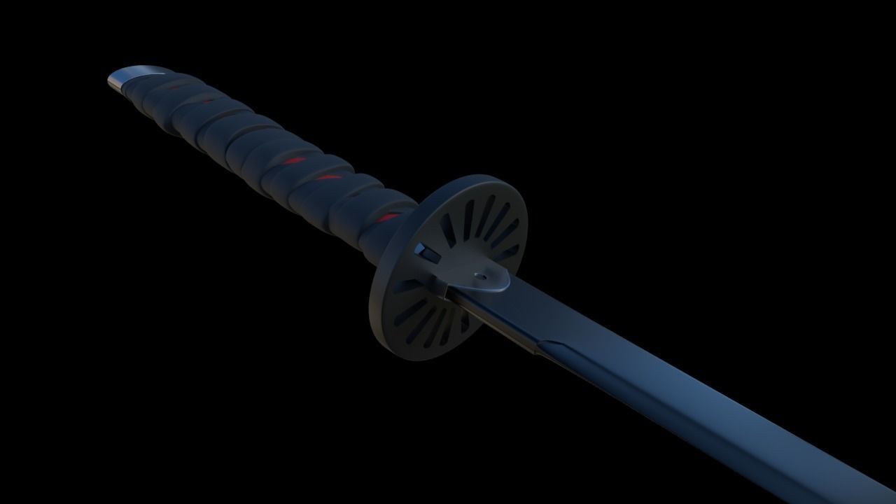 Tanjiro Katana - Kimetsu no Yaiba Demon slayer 3D print model_4