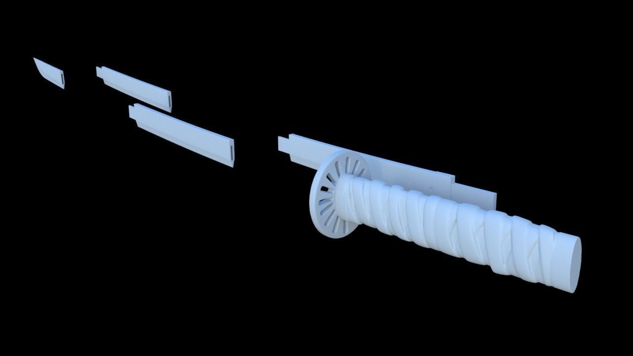 Tanjiro Katana - Kimetsu no Yaiba Demon slayer 3D print model_10