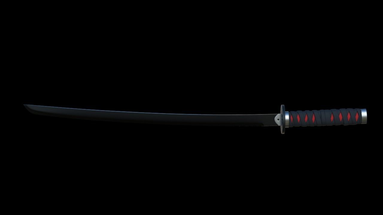 Tanjiro Katana - Kimetsu no Yaiba Demon slayer 3D print model_6